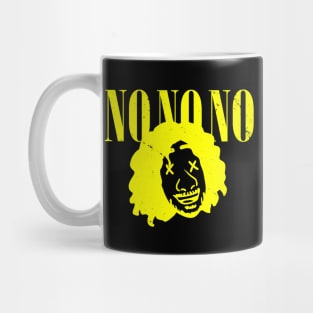 Funny Bruno Quote 90's Grunge Band Parody Mug